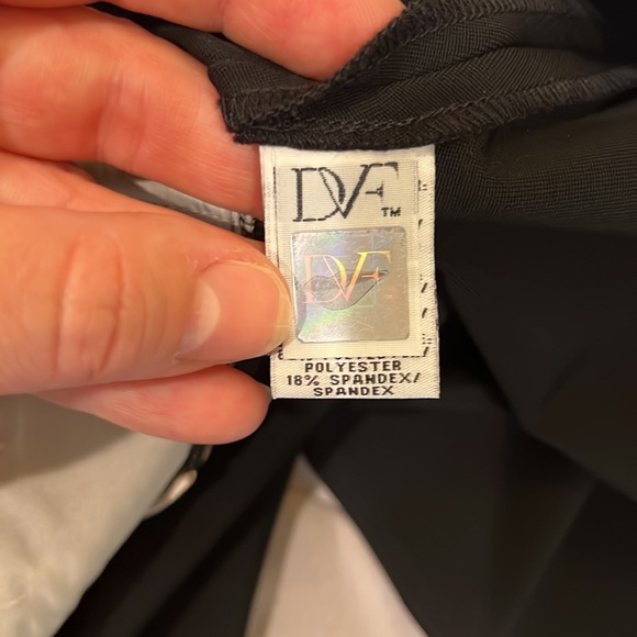 STRAPLESS DIANE VON FURSTENBERG COCKTAIL DRESS - Picture 9 of 10